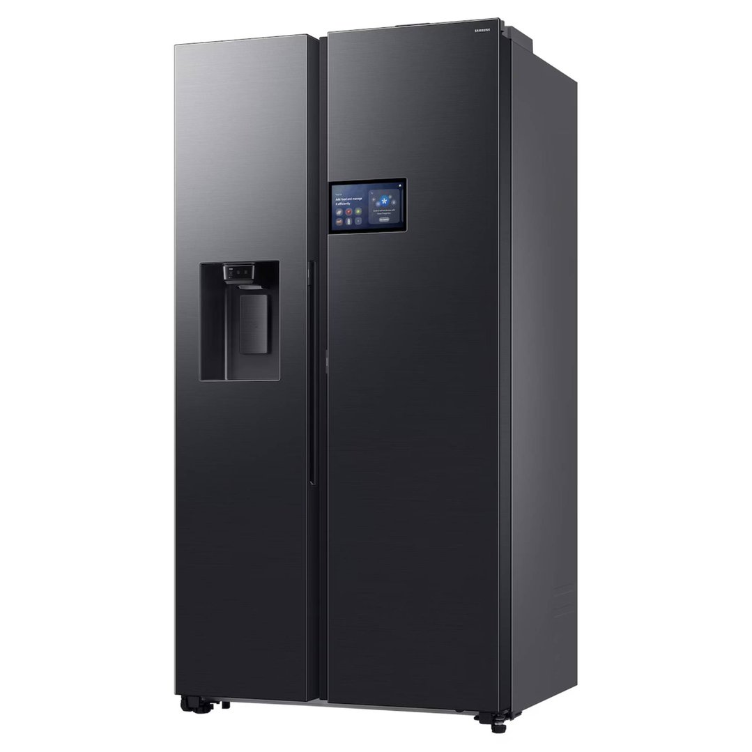 Samsung 615L Side-by-Side Refrigerator AI Home - Black SRS6500BA