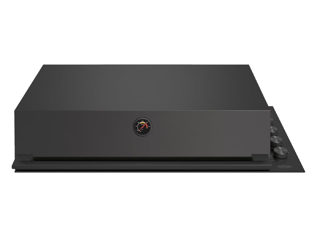 Beefeater 6-Burner Built In Gas BBQ with Hood, Colour Matched to COLORBOND® Steel Monument® Finish - ProLine Series BSH158DB