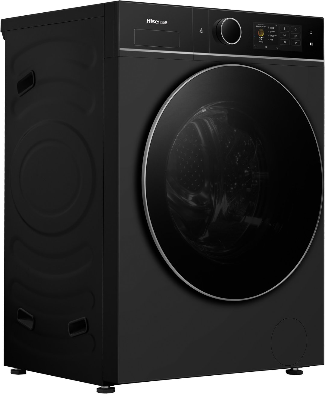 Hisense 12/8KG Black Washer Dryer Combo HCF8I1215HB