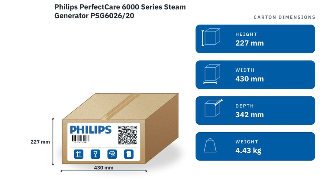 Philips PerfectCare 6000 Series Steam Generator PSG6026/20