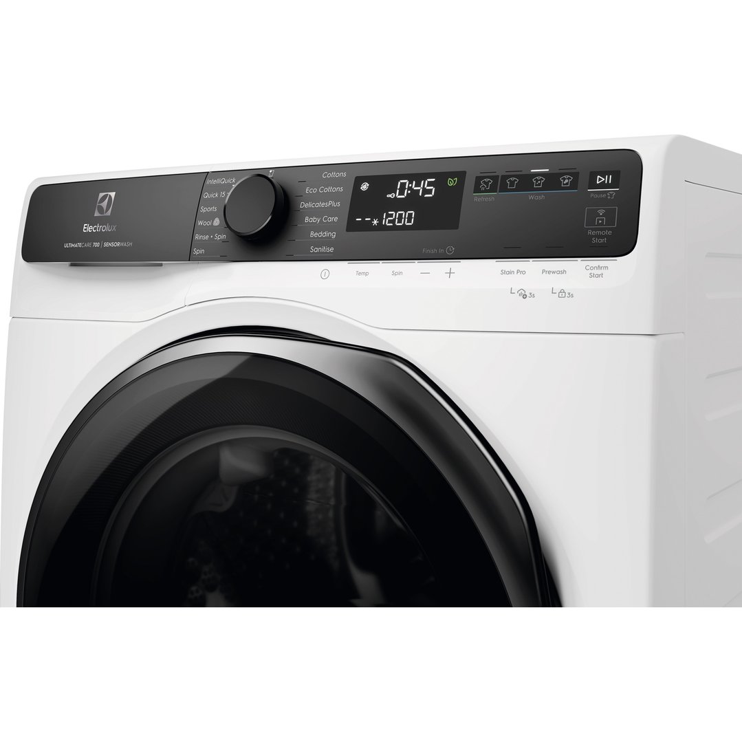 Electrolux 12kg UltimateCare 700 Front Load Washing Machine White EWF1243R7WCS