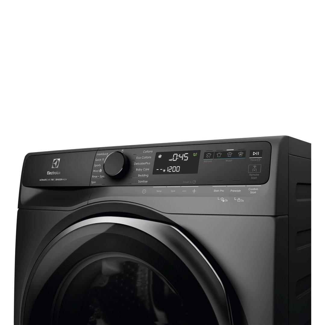 Electrolux 10kg UltimateCare 700 Front Load Washing Machine Dark Onyx EWF1043R7SCS