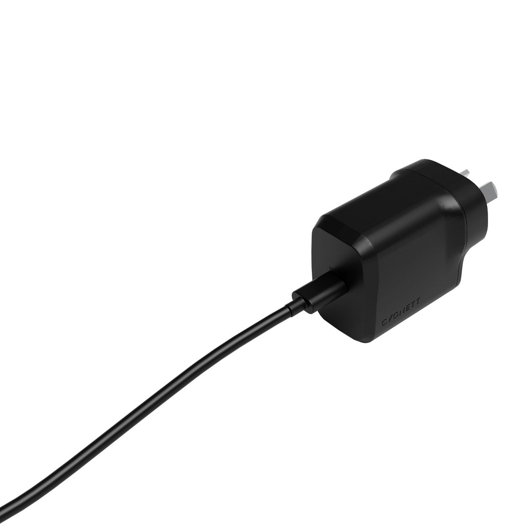 Cygnett ChargeBase Qi2.0 Single Wireless Charger - Black CY5790PPWIR