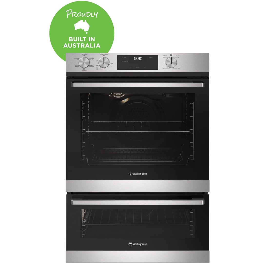 Westinghouse 60cm Multi-function 5 Stainless Steel Oven with Separate Grill WVE6565SD