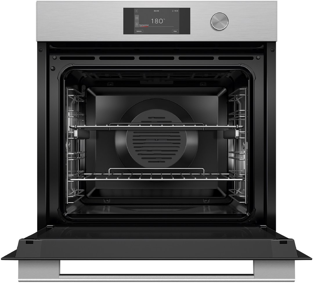 Fisher & Paykel 60cm Contemporary Pyrolytic Oven, Brushed Silver OB60SACPTDX5