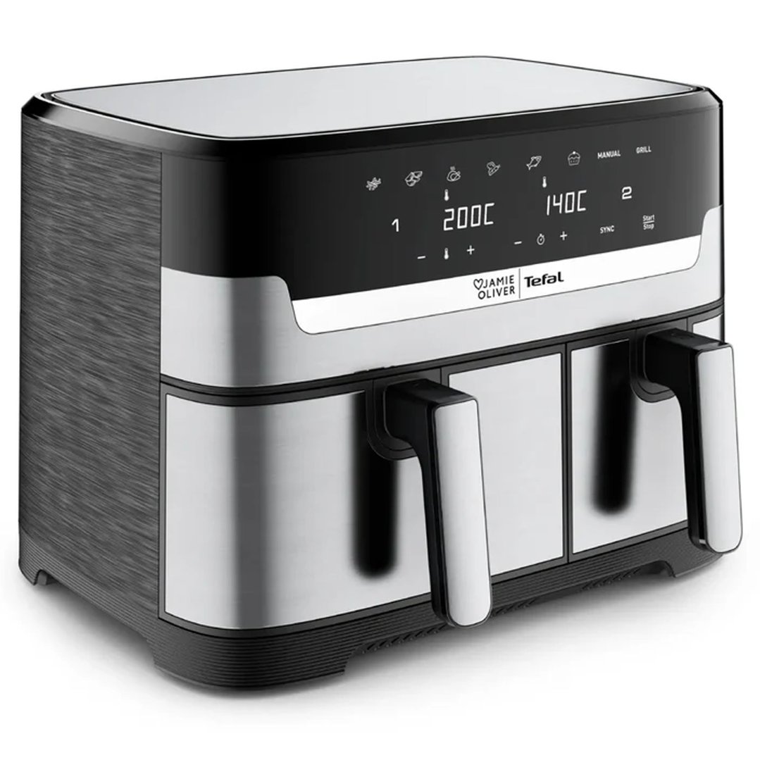 Tefal Jamie Oliver by Tefal Dual Air Fryer EY905J