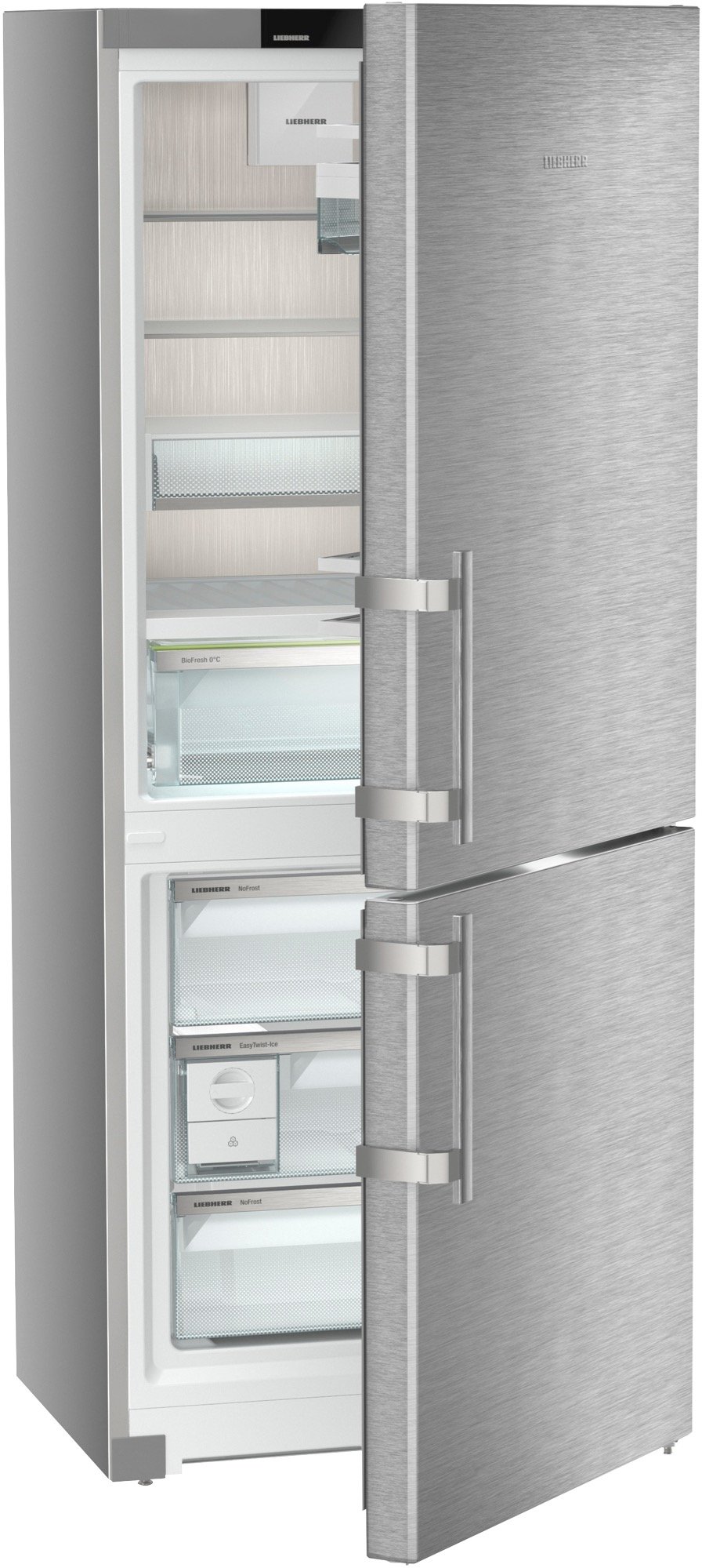 Liebherr 423L Bio Fresh Bottom Mount Fridge Left Hinged CBNSDH7653LHH