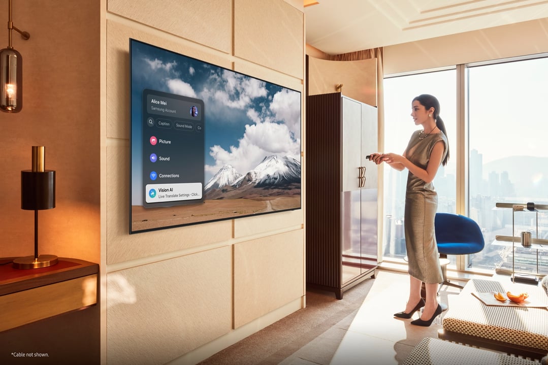 Samsung 77" S90F OLED 4K Smart AI TV 2025 QA77S90FAEXXY