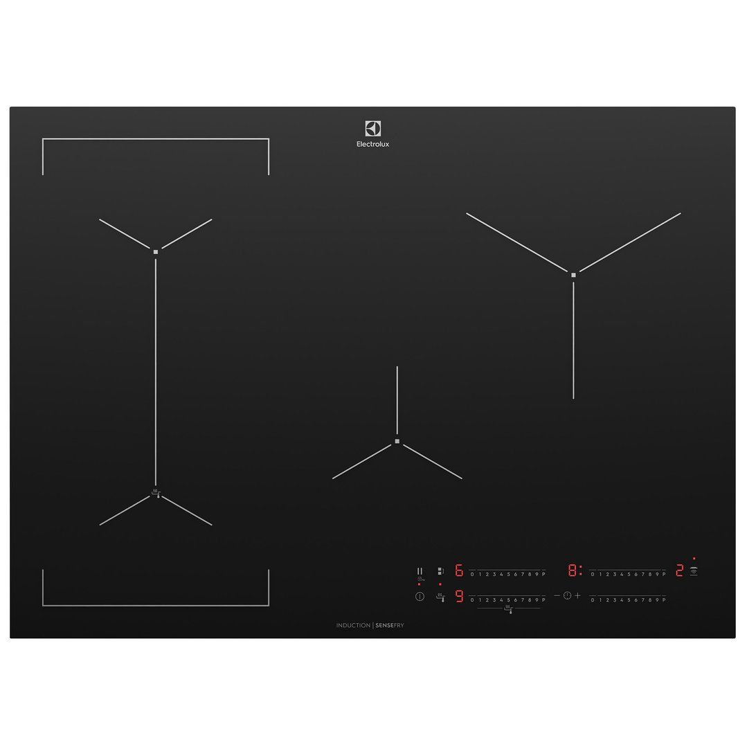 Electrolux 70cm UltimateTaste 700 4 Zone Induction Cooktop EHI745BE