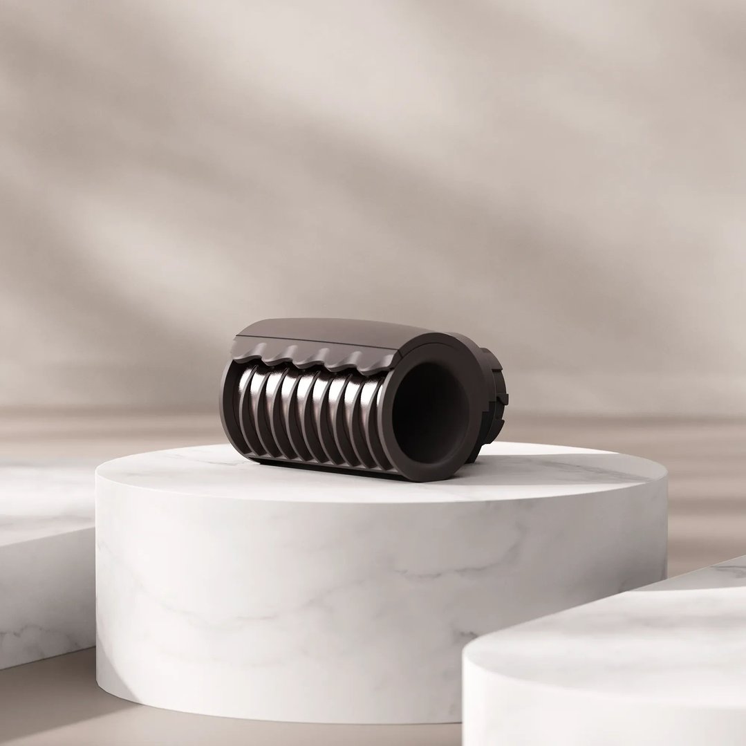Shark SpeedStyle Pro FLEX Hair Dryer System on a white marble pedestal