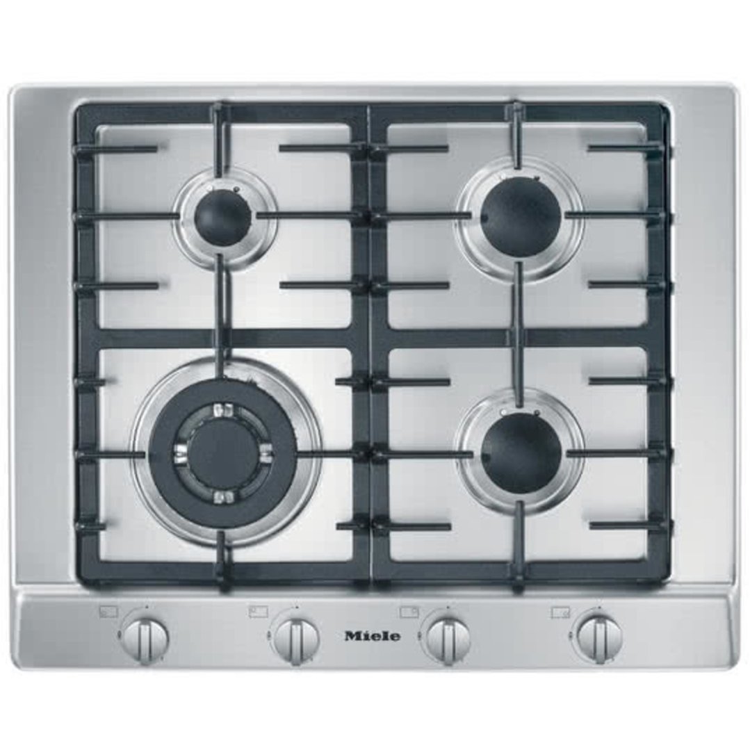 Miele 65cm 4 Burner Gas Cooktop Stainless Steel KM2012G