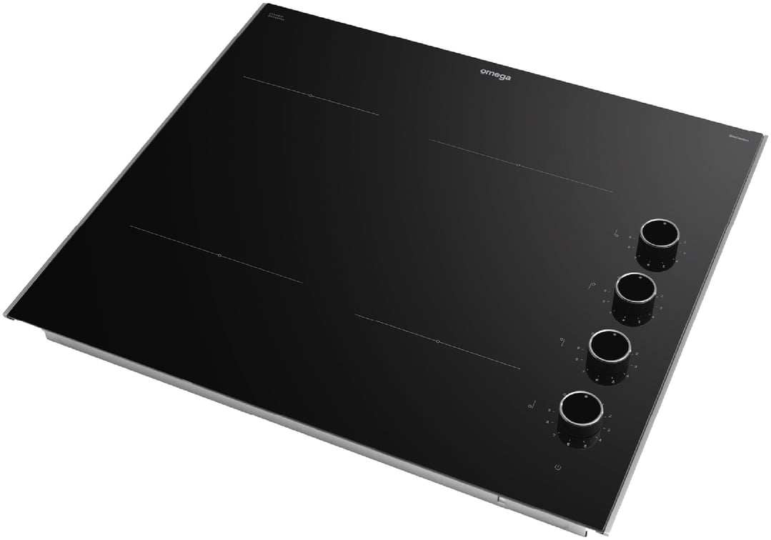 Omega 60cm Ceramic Knob Control Cooktop OCC604KZ