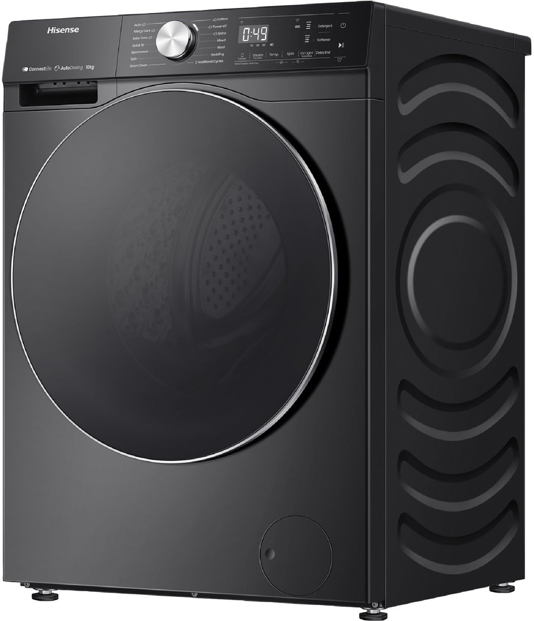Hisense 10kg Series 7 Front Load Washing Machine HWFS1015AB