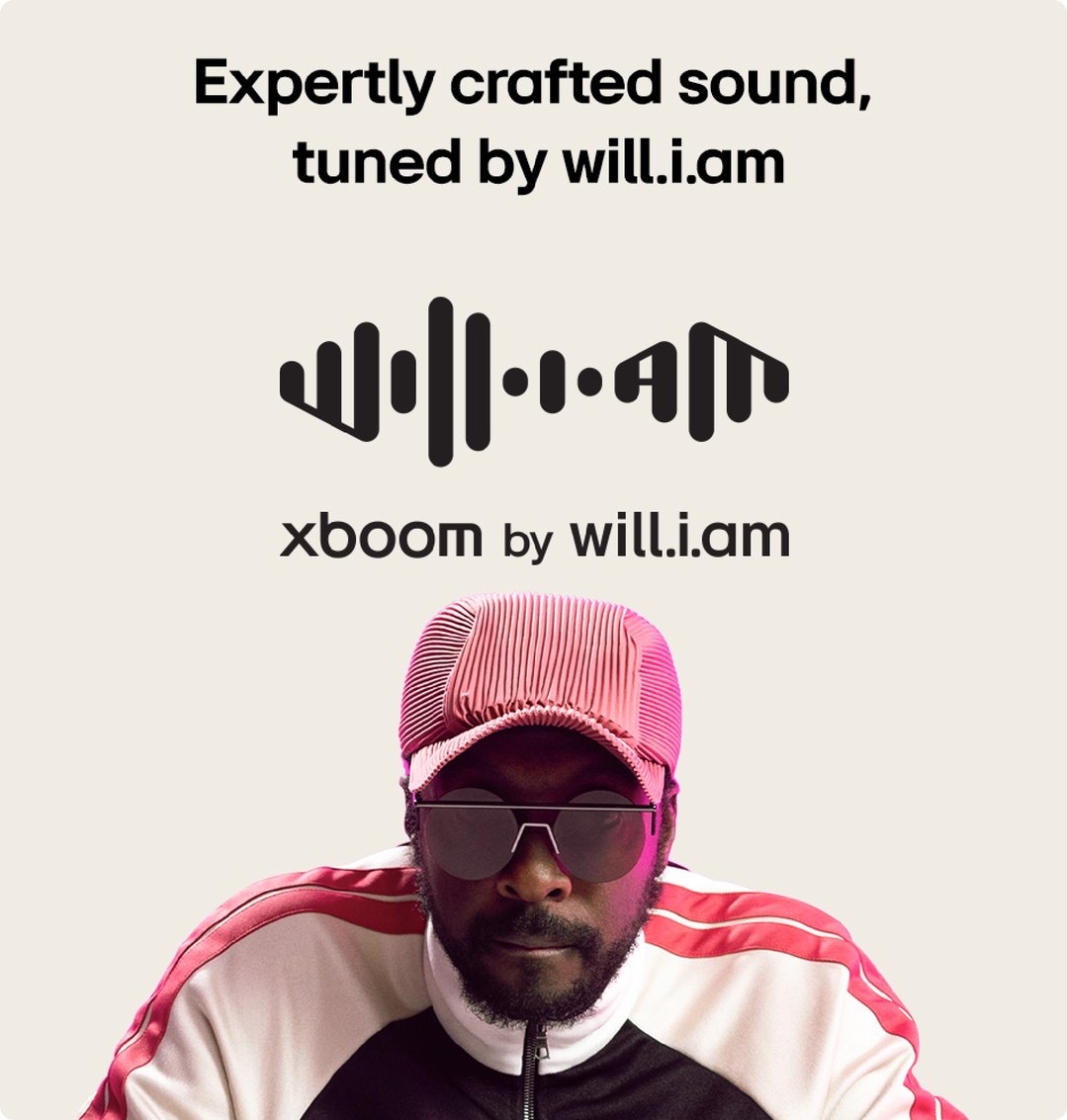 LG xboom Bounce Portable Bluetooth Speaker BOUNCE