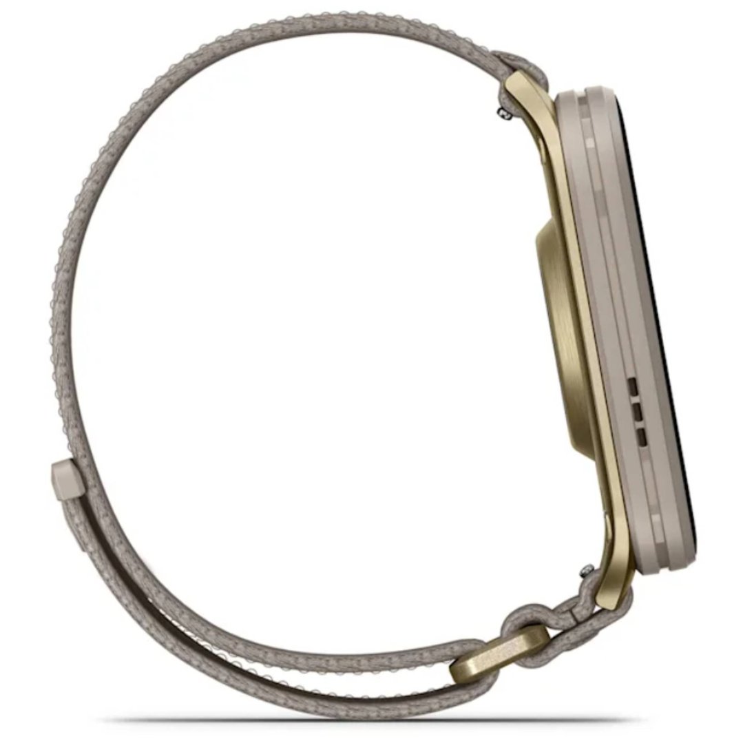 Garmin Venu® X1 Soft Gold with Titanium Caseback 010-02980-15