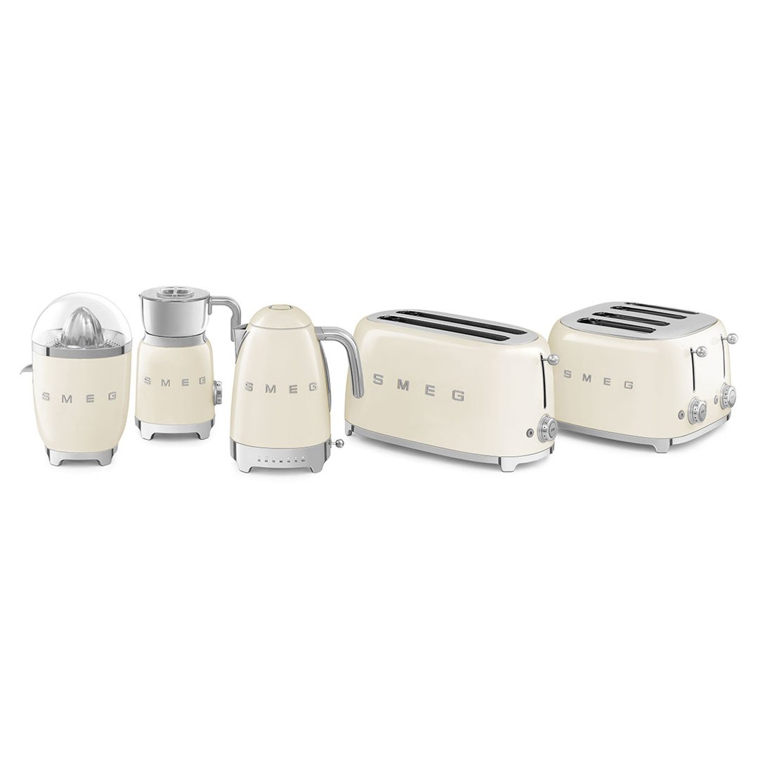 Smeg 50's Style 4 Slice Toaster Cream TSF03CRAU