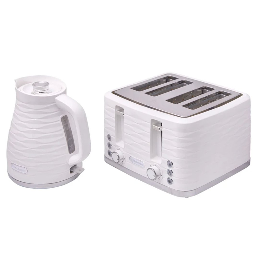 Kitchenaid artisan medallion silver 2 slot toaster and kettle set harts of stur