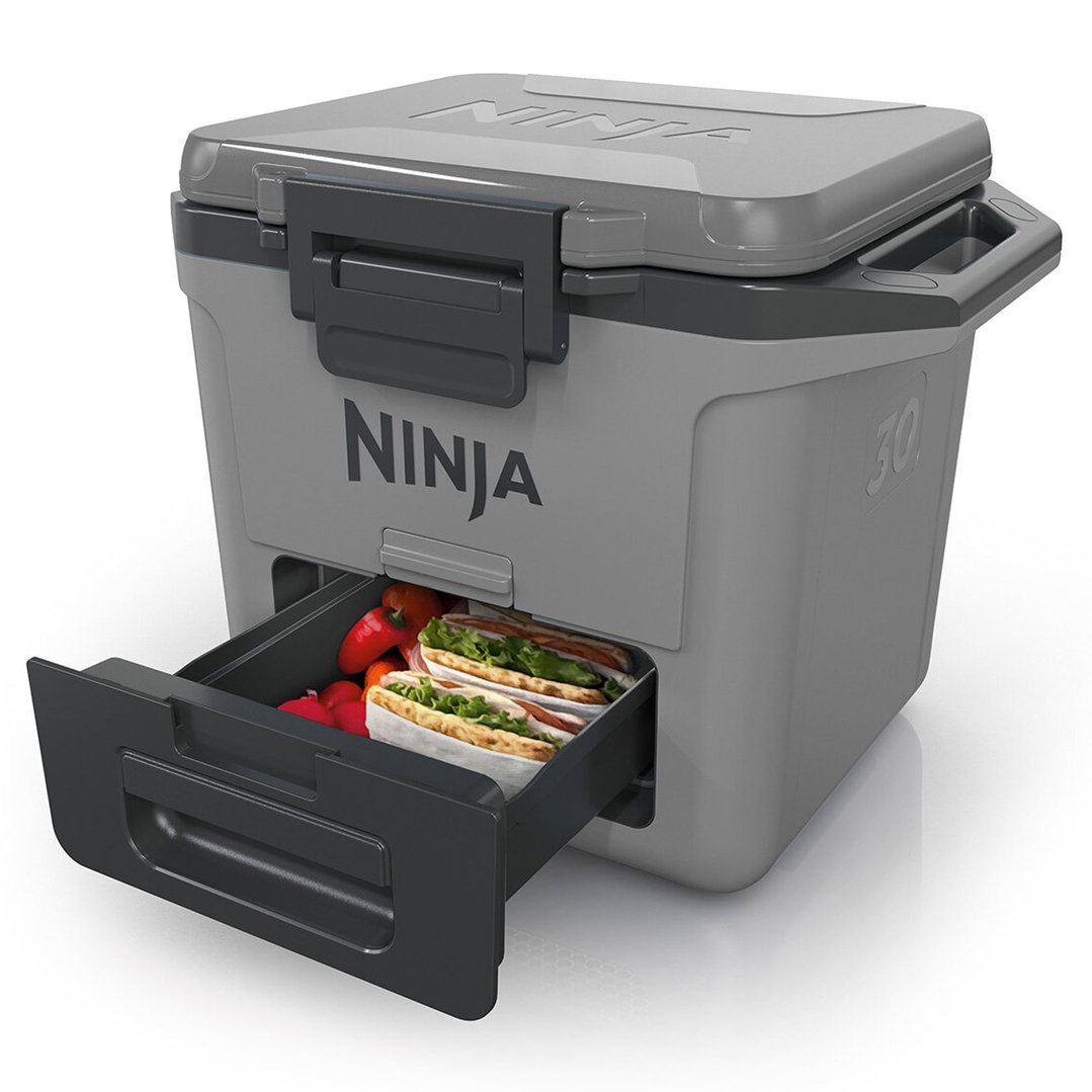 Ninja 28L FrostVault Hard Cooler with Dry Zone - Grey FB131GY