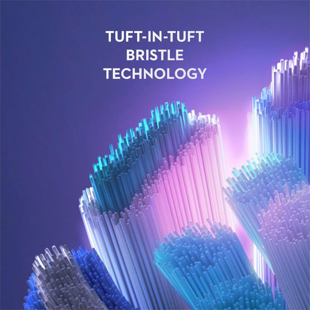 Oral-B IO Clean Brush Heads Black 4 Pack IOHEADSBLACK4