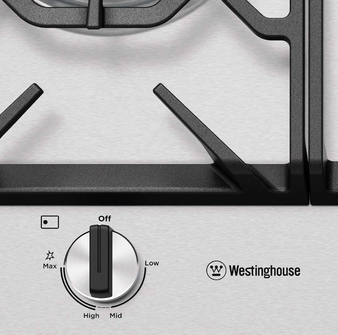 Westinghouse 75cm 5 Burner Gas Cooktop WHG758SC