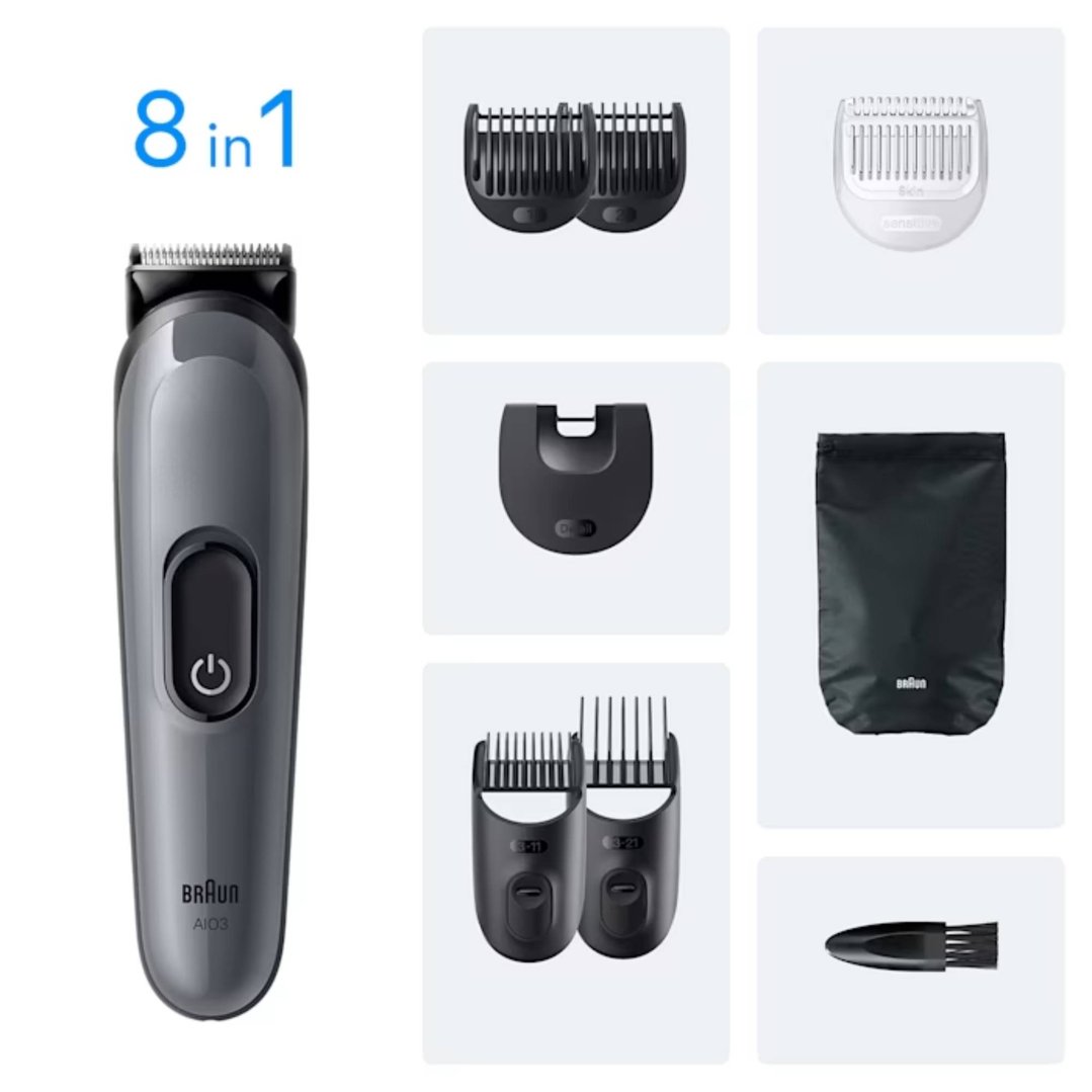 Braun All-in-One Series 3 Beard Trimmer Grooming Kit AIO3540