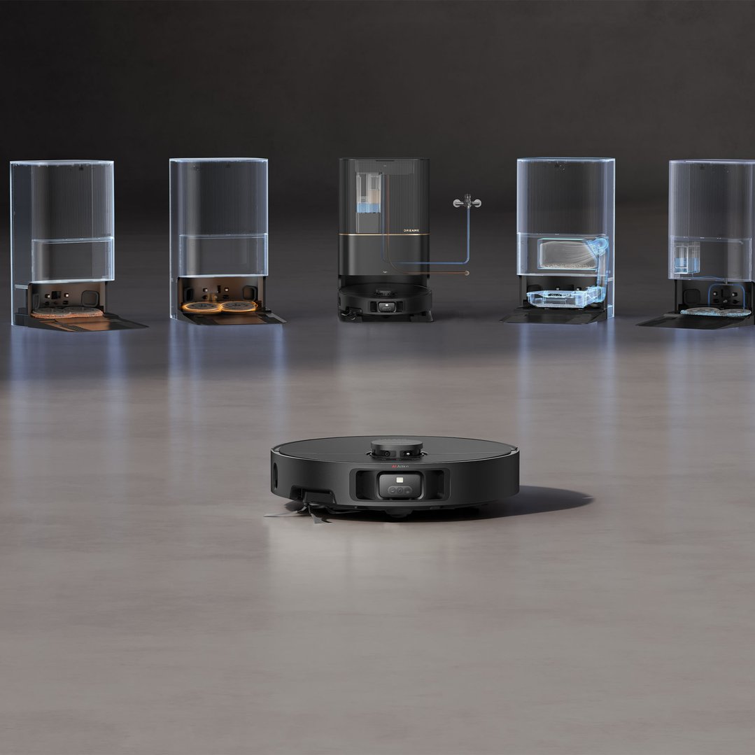 Dreame X40 Ultra Robot Vacuum and Mop with Auto-Empty and Mop Self-Cleaning RLX63CE