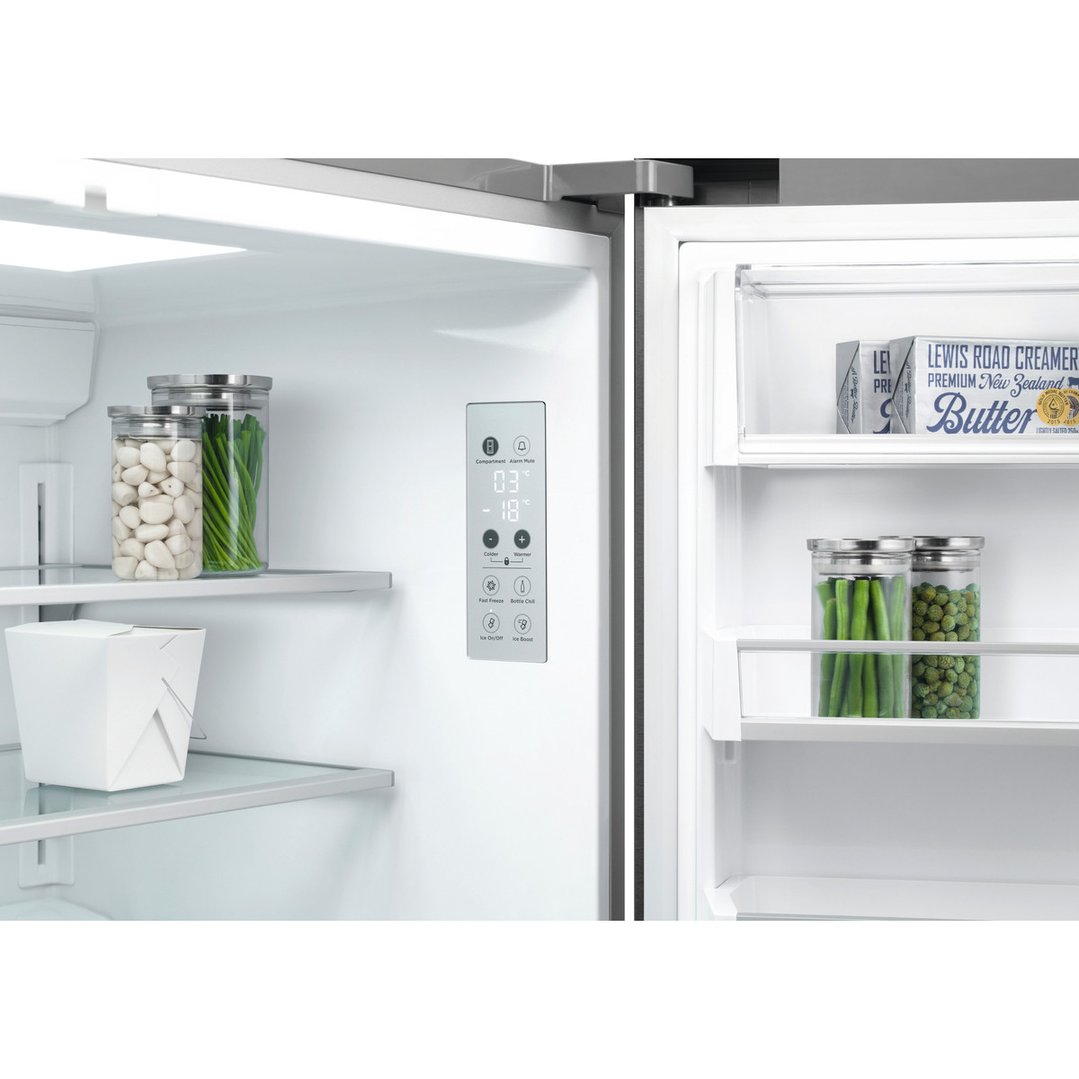 Fisher & Paykel 538L Series 7 Quad Door Refrigerator Freezer, Ice & Water RF605QDUVB2