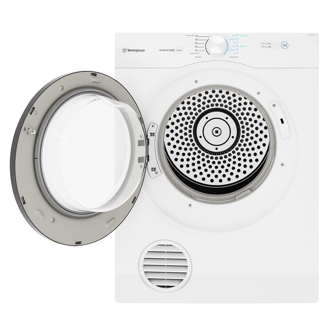 Westinghouse 5.5kg Vented Dryer WDV556N3WB