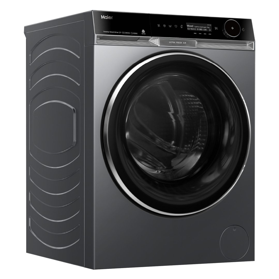 Haier 12kg 600 Series Dark Front Load Washing Machine HWF12PXB1