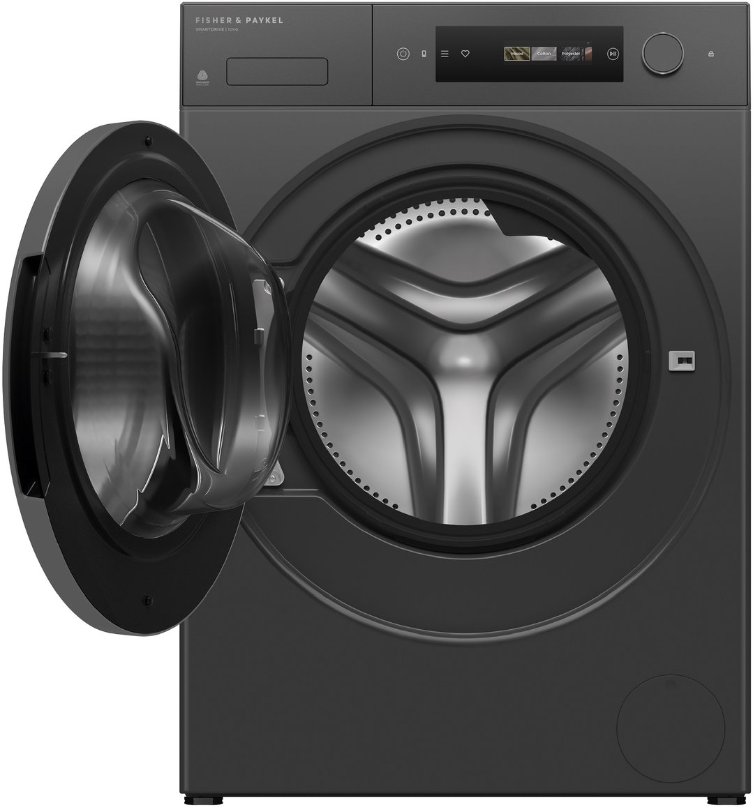 Fisher & Paykel 10kg Series 7 Contemporary Front Loader Washer - Graphite WH1060DG5