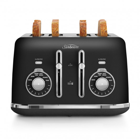Sunbeam Alinea ™ Select 4 Slice ToasterBlack. TA2840K