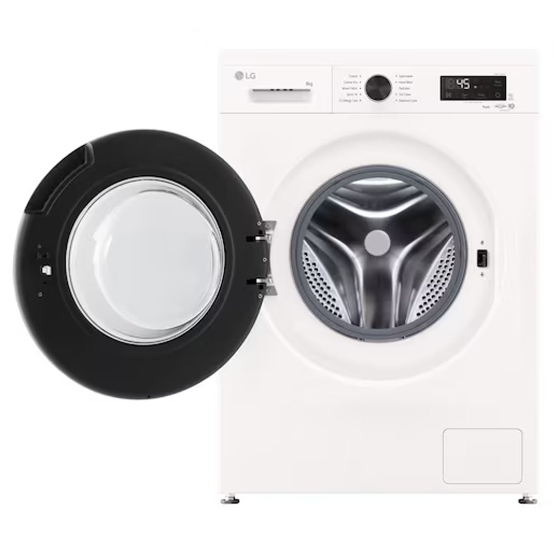 LG 8kg Series 1 Front Load Washer - Steam WV1-1208WX