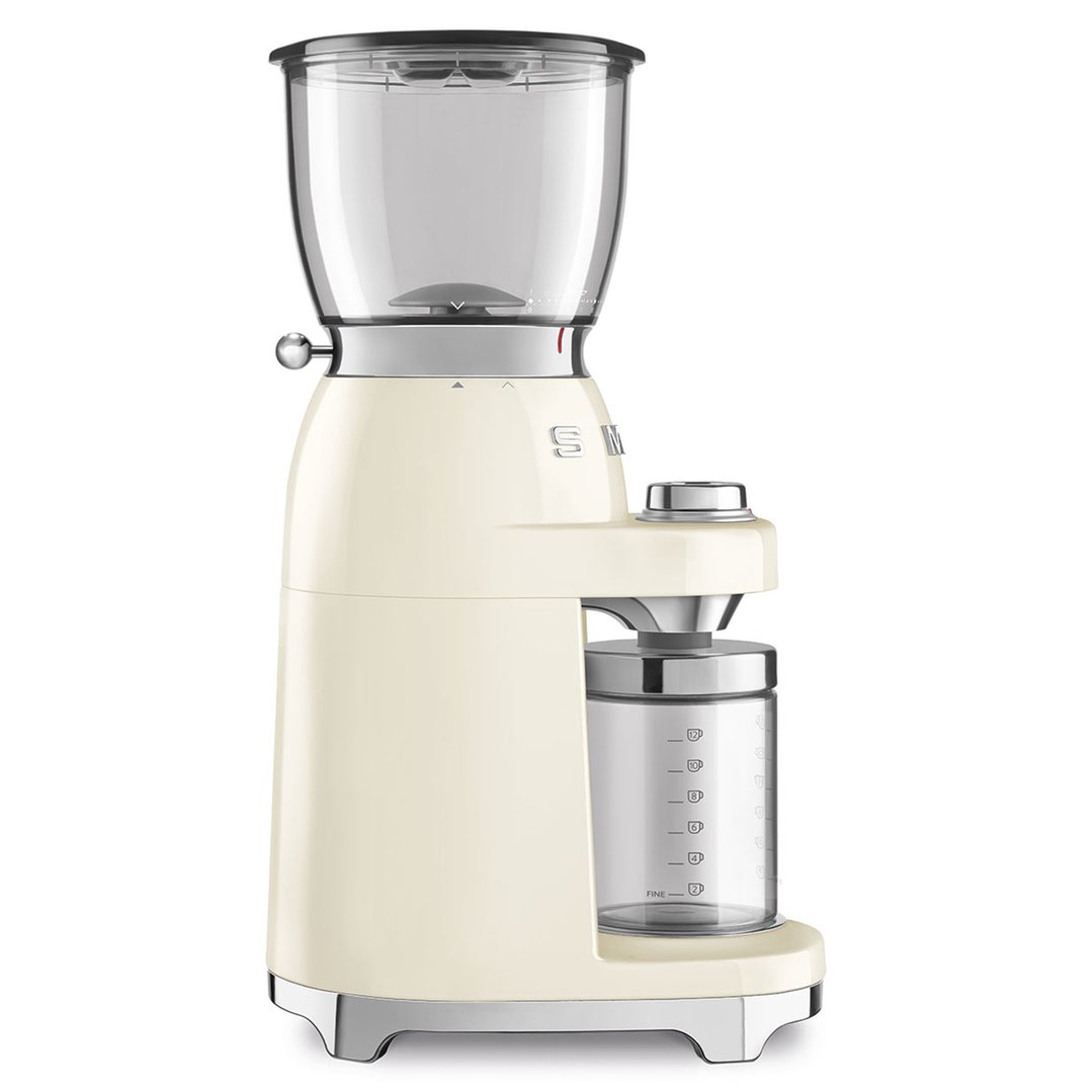 Smeg Coffee Grinder Cream CGF11CRAU Buy Online with Afterpay