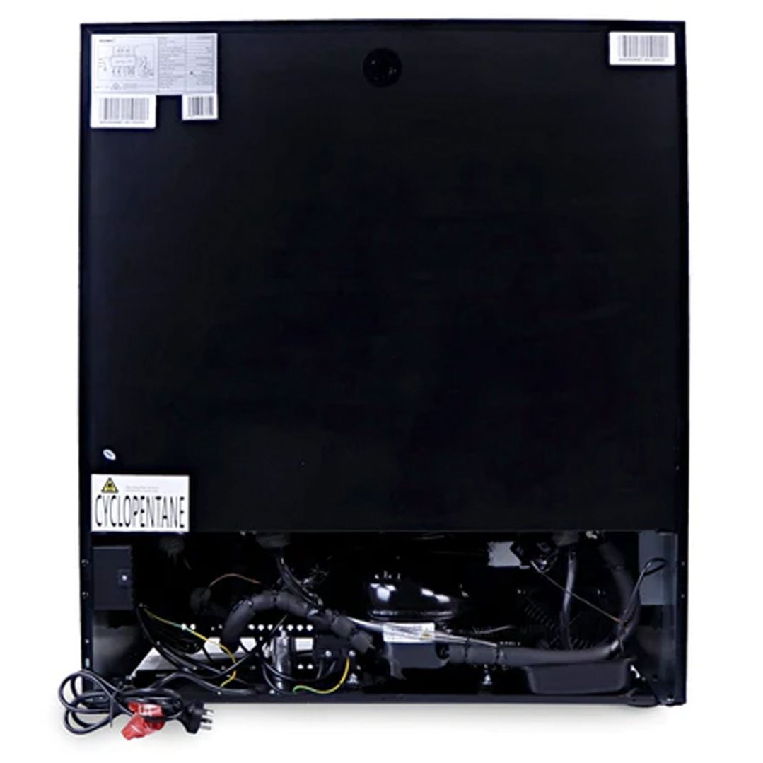 Husky Riserva 168L Double Door Dual Zone Wine Fridge in Black HUSWS66MBZY