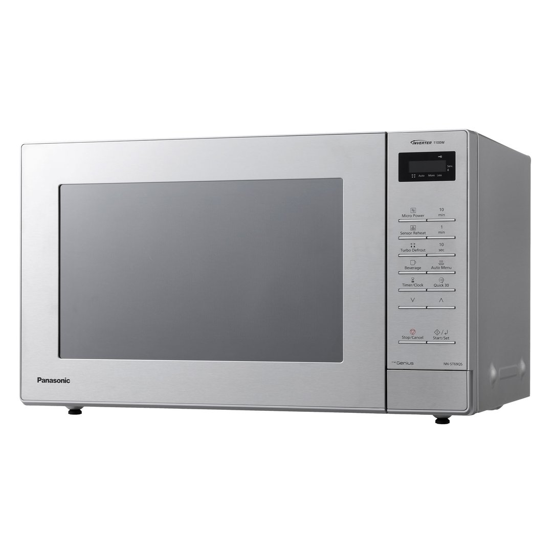 Panasonic 32L 1100W Stainless Steel Inverter Microwave NN-ST69QSQPQ