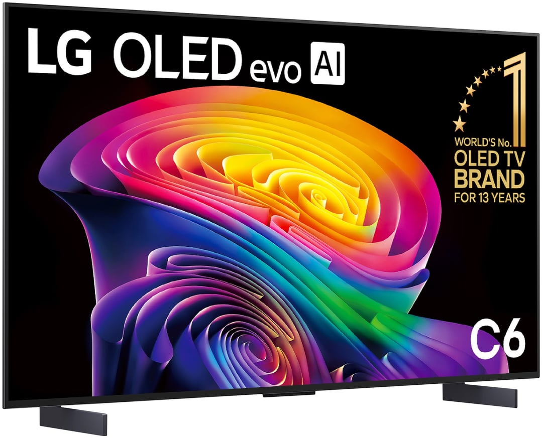LG 42" OLEDC6 EVO AI 4K Smart TV 2026 OLED42C6PSA