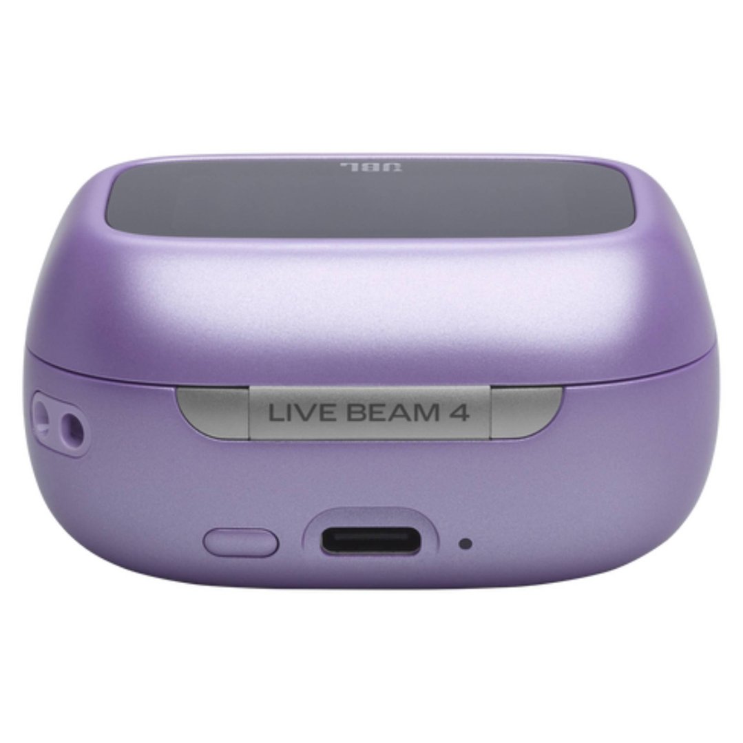 JBL Live Beam 4 True Wireless Noise Cancelling Earbuds - Purple JBLLIVEBEAM4PUR