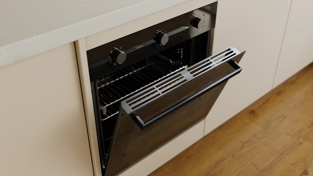 Haier 60cm 300 Series Built-in Oven, 7 Function HWO60S7MB5