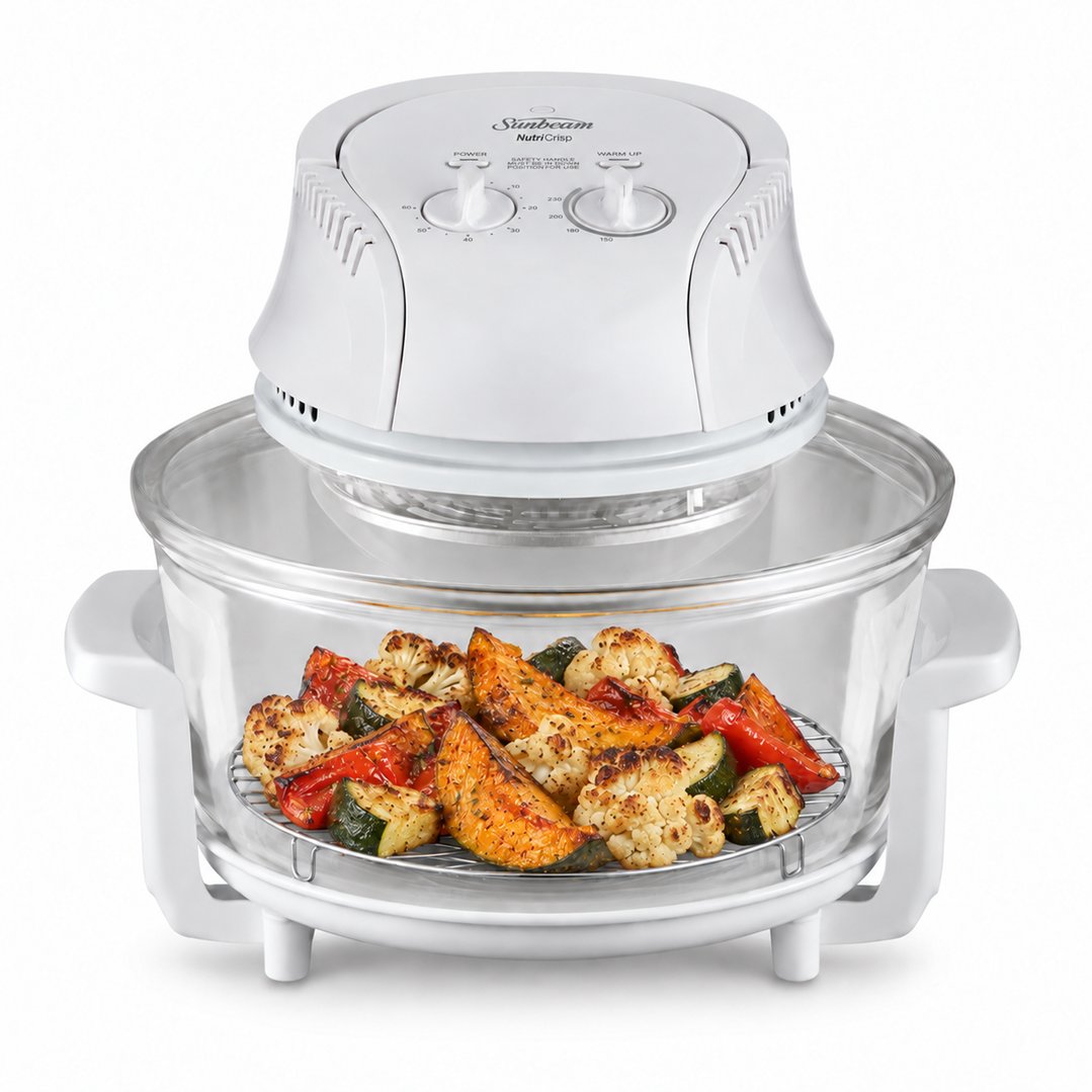 Sunbeam NutriCrisp™ Glass Air Fryer COP3000WH