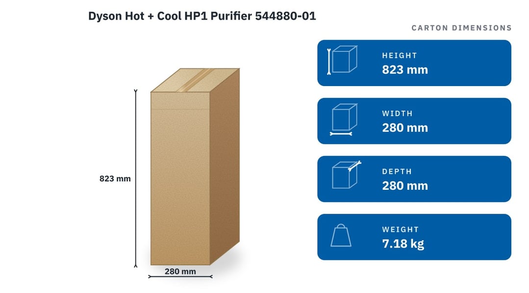 Dyson Hot + Cool HP1 Purifier 544880-01