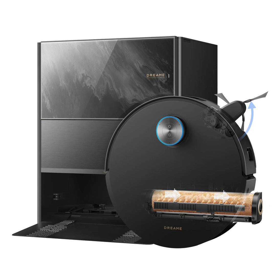 Dreame Aqua20 Ultra Roller Steam Mopping Robot Vacuum - Black DRE-AQUA20UR