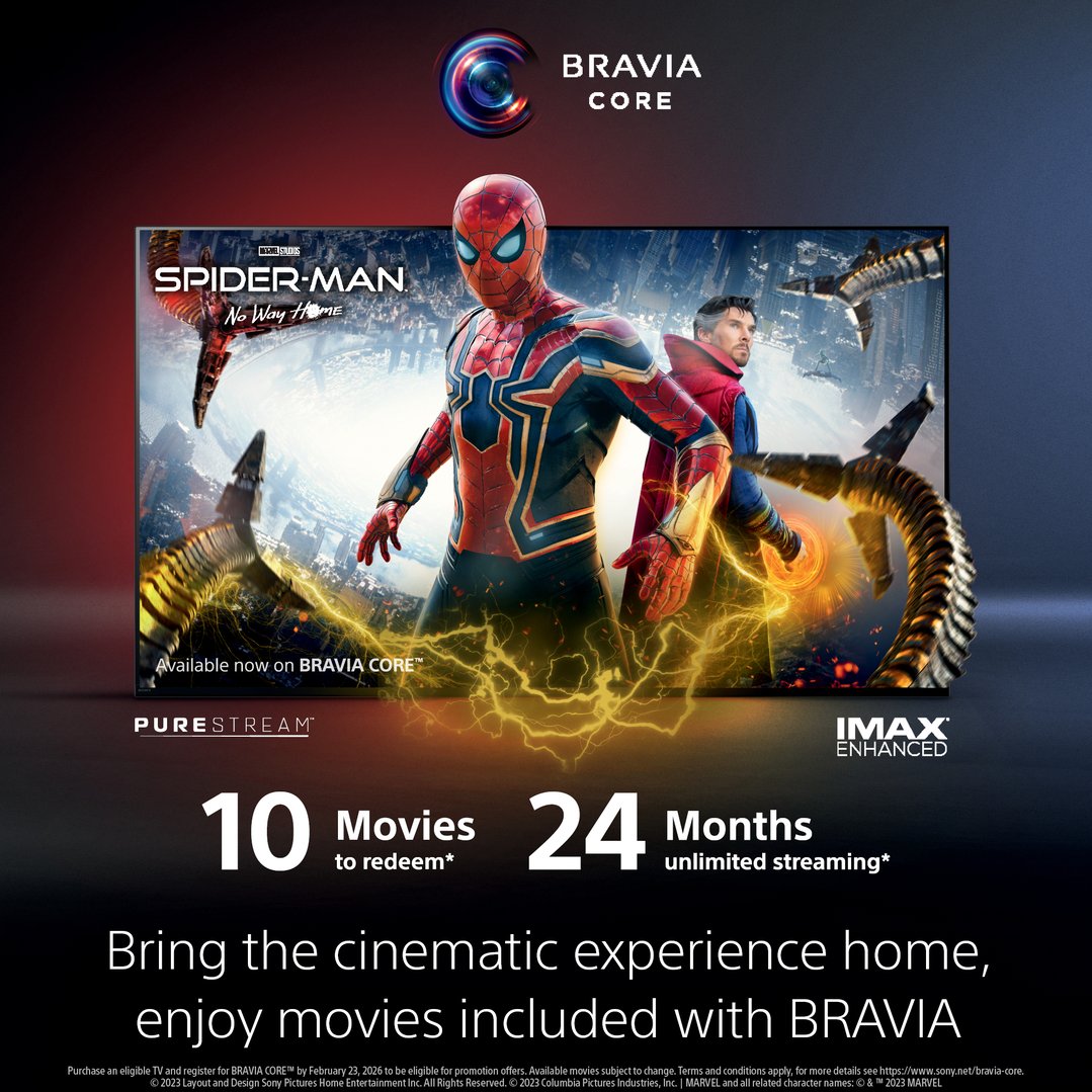 Sony 65" A80L BRAVIA XR OLED 4K HDR Smart Google TV (2023) XR65A80L