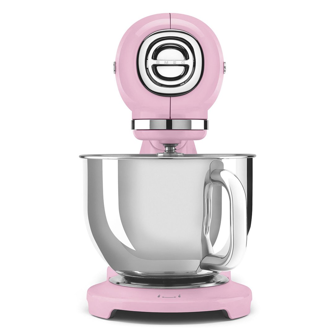 Smeg 50's Style Retro Stand Mixer - Pink SMF05PKAU