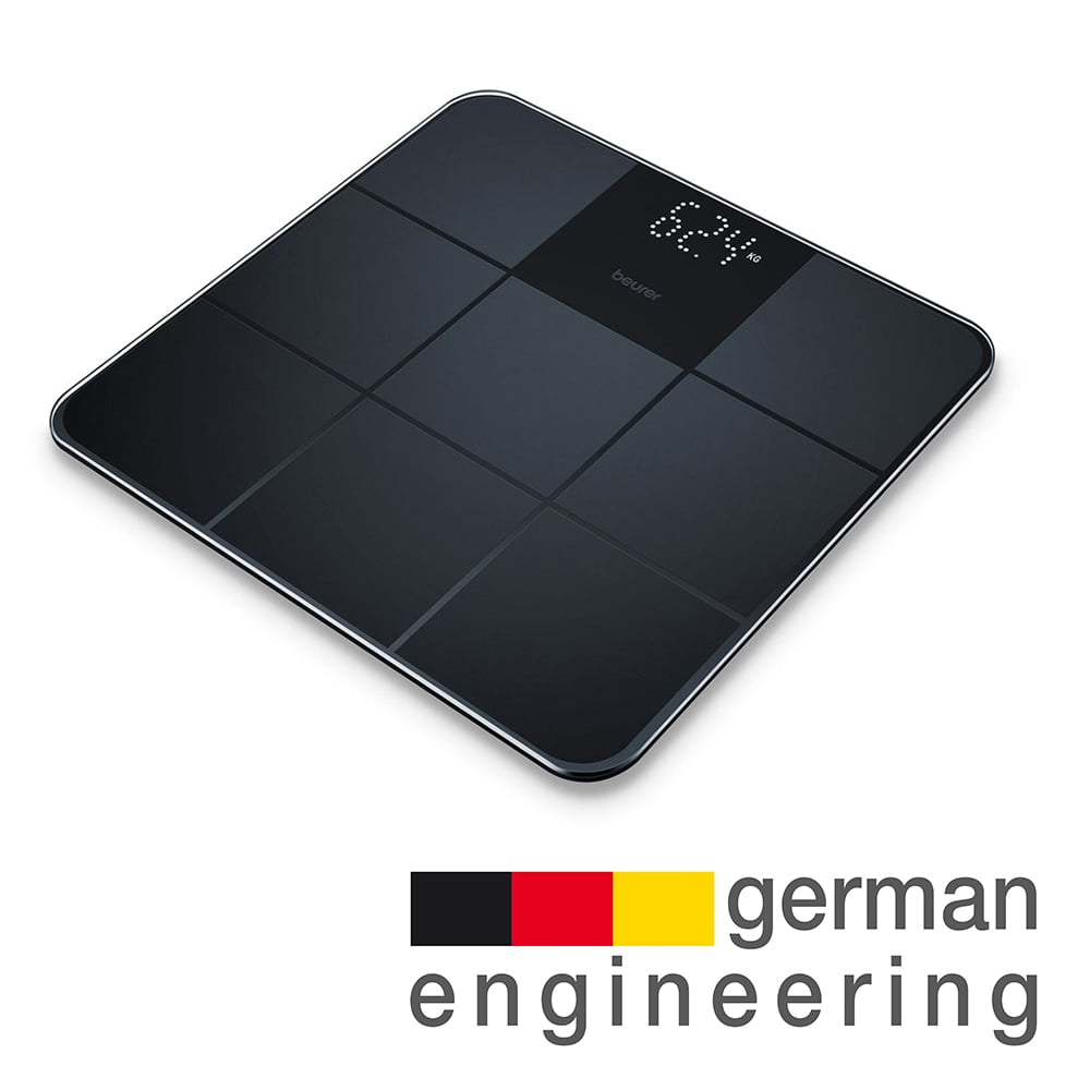 Beurer Digital Glass Scale Black. GS235BLK
