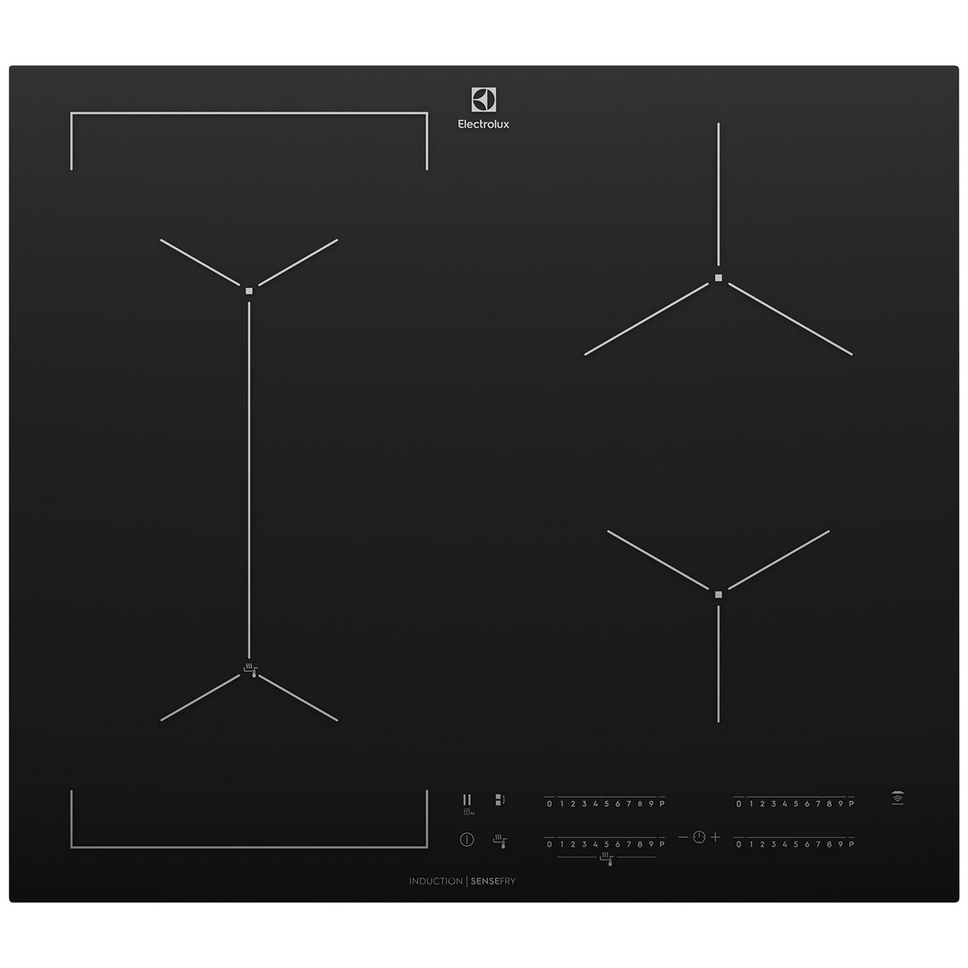 Electrolux 60cm Ultimate Taste 700 4 Zone Induction Cooktop EHI645BE