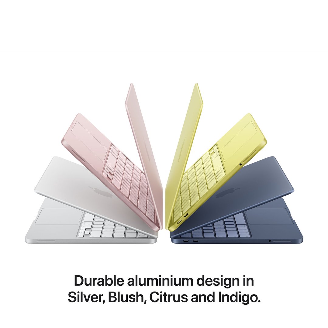 Apple 13" MacBook Neo A18 Pro chip with 6‑core CPU and 5‑core GPU, 8GB, 512GB SSD, Touch ID - Citrus MHFE4X/A