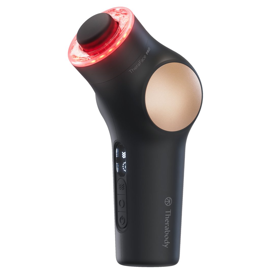 Therabody TheraFace PRO – All-In-One Skincare Device With 8 Clinically-Proven Treatments (Black) TF03582-01