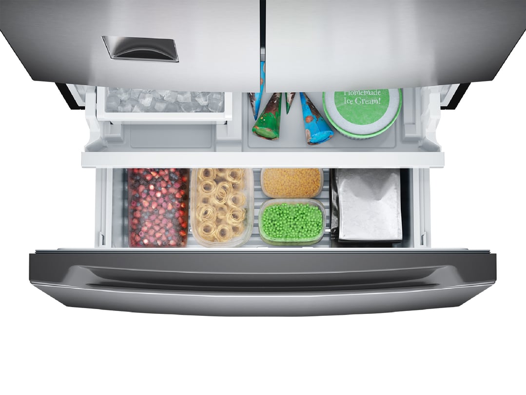 Westinghouse 565L French Door Refrigerator with Water Dispenser Stainless WHE5650SD