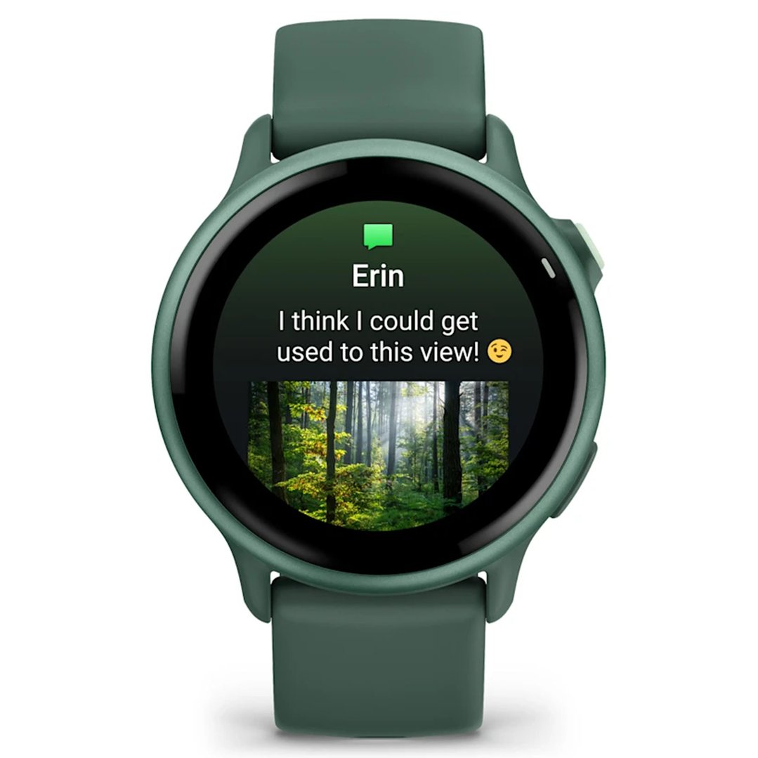 Garmin vívoactive® 6 Metallic Jasper Green with Jasper Green Band 010-02985-02