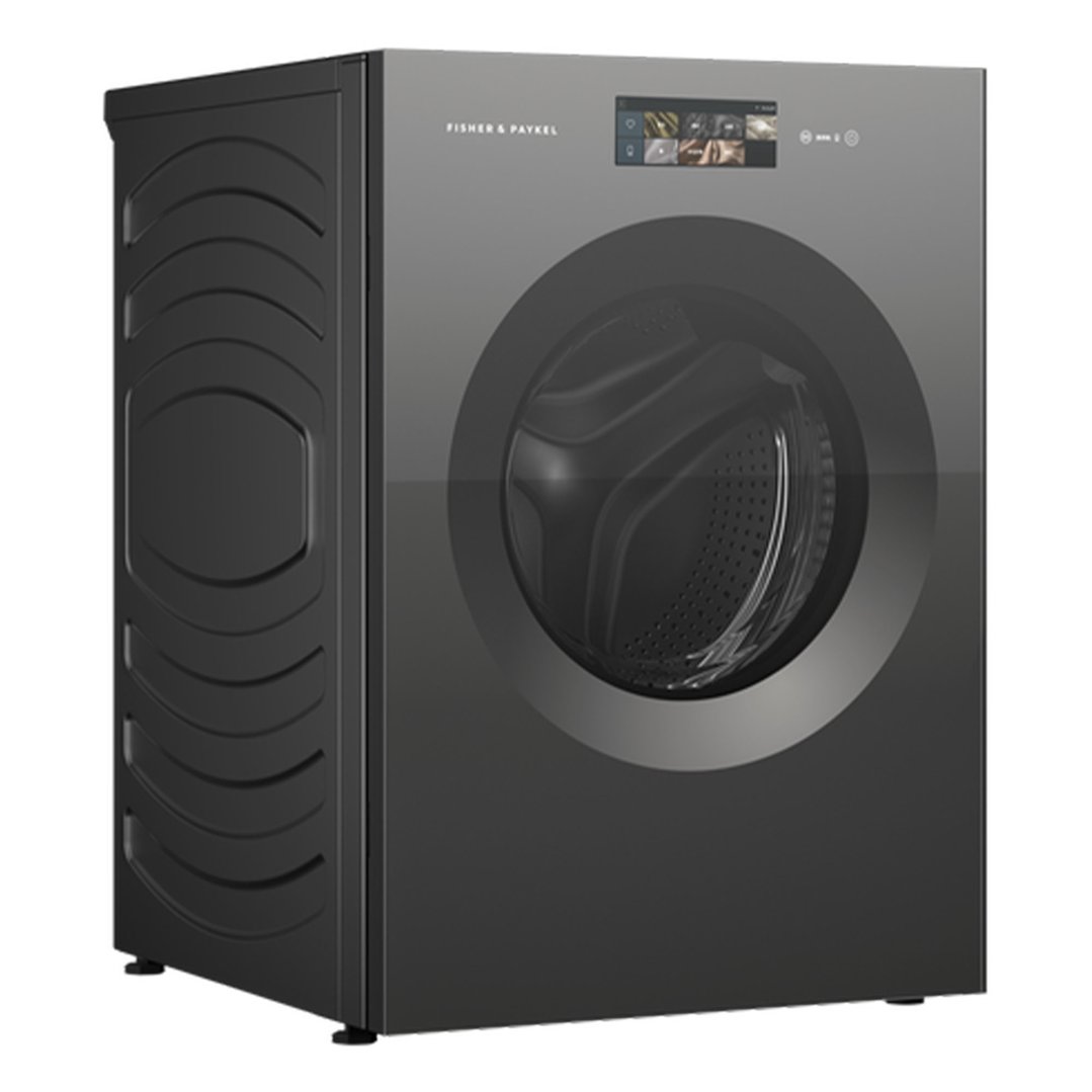 Fisher & Paykel 12kg Series 7, Minimal Front Loader Washer, Flexi Dose, Grey Glass WH1260MZB5